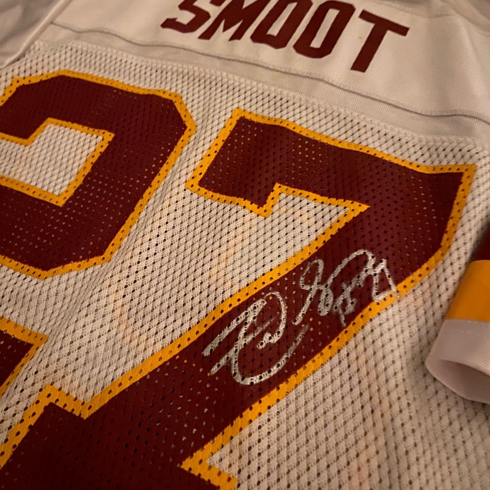 Washington Redskins Fred Smoot Autographed Jersey